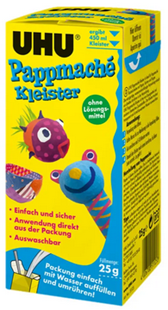 Bild von UHU Pappmaché Kleister 945719 f. 450ml