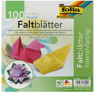 Bild von Folia Faltblätter 20x20cm