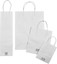 Bild von Blanko Papiertaschen weiss 12x5.5x15cm, Packung à 20 Stück