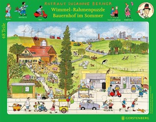 Bild von Berner, Rotraut Susanne: Wimmel-Rahmenpuzzle Sommer Motiv Bauernhof