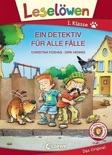 Bild von Foshag, Christina: Leselöwen 1. Klasse - Ein Detektiv für alle Fälle (Großbuchstabenausgabe)