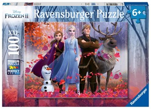 Bild von Kinderpuzzle 100 XXL Teile - Disney Die Eiskönigin 2 - Magie des Waldes