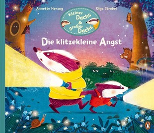 Bild von Herzog, Annette: Kleiner Dachs & großer Dachs - Die klitzekleine Angst