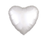 Bild von Folienballone Herz weiss 40cm