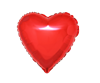 Bild von Folienballone Herz rot 40cm