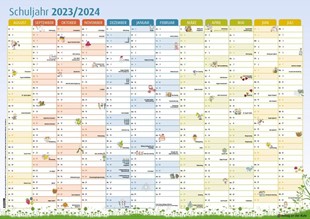 Bild von Der Schuljahres-Wandkalender 2023/2024, A1