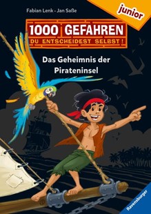 Bild von Lenk, Fabian: 1000 Gefahren junior - Das Geheimnis der Pirateninsel (Erstlesebuch mit "Entscheide selbst"-Prinzip für Kinder ab 7 Jahren)