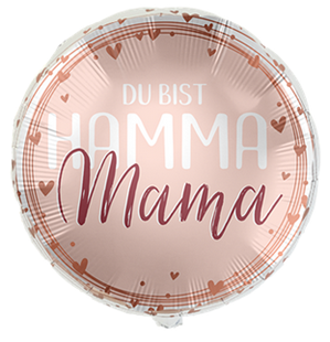 Bild von Folienballone "Du bist Hamma Mama" 40cm