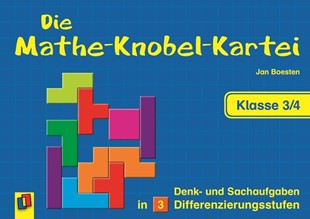 Bild von Boesten, Jan: Die Mathe-Knobel-Kartei - Klasse 3/4