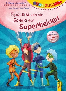 Bild von Kasper, Sabi: LESEZUG/2. Klasse: Fips, Kiki und die Schule der Superhelden