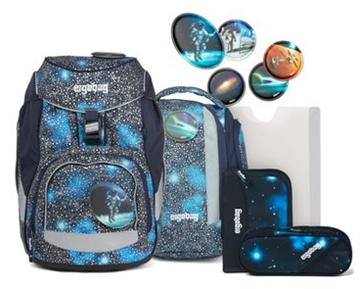 Bild von ergobag 6-tlg. Set Bär Anhalter Glow durch Galaxis