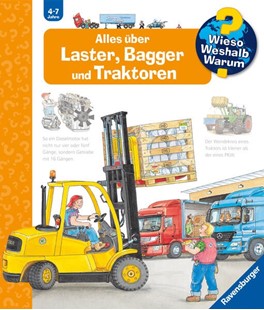 Bild von Erne, Andrea: Wieso? Weshalb? Warum?, Band 38 - Alles über Laster, Bagger und Traktoren