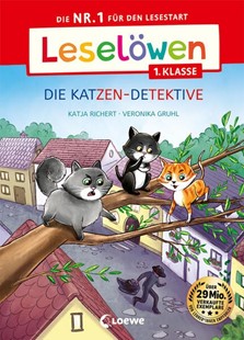 Bild von Richert, Katja: Leselöwen 1. Klasse - Die Katzen-Detektive (Großbuchstabenausgabe)