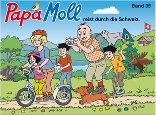 Bild von Lendenmann, Jürg: Papa Moll reist durch die Schweiz