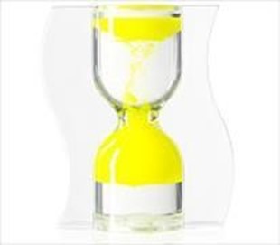Bild von Sanduhr PARADOX TANGO yellow