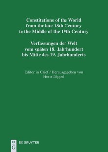 Bild von Schweizer, Rainer J. (Hrsg.): National Constitutions I (eBook)