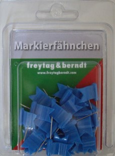 Bild von Freytag-Berndt und Artaria KG (Hrsg.): Markierfähnchen wehend, Blau