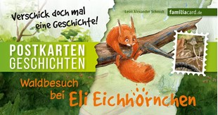 Bild von Schmidt, Leon Alexander: Waldbesuch bei Eli Eichhörnchen