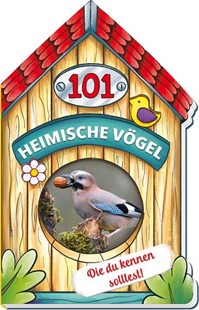 Bild von Trötsch Verlag GmbH & Co. KG (Hrsg.): Trötsch Buch in Hausform 101 Heimische Vögel von A bis Z, die du kennen solltest