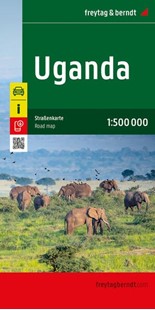 Bild von freytag & berndt (Hrsg.): Uganda, Straßenkarte 1:500.000, freytag & berndt. 1:500'000