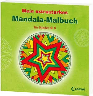 Bild von Loewe Kreativ (Hrsg.): Mein extrastarkes Mandala-Malbuch für Kinder ab 8
