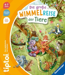 Bild von Kiel, Anja: tiptoi® - Die große Wimmelreise der Tiere