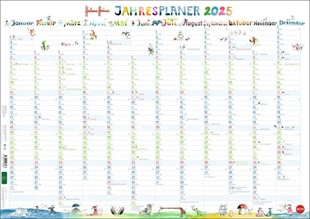 Bild von Heine, Helme (Künstler): Helme Heine: Posterplaner 2025