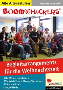 Bild von Hoff, Andreas von: Boomwhackers-Begleitarrangements für die Weihnachtszeit