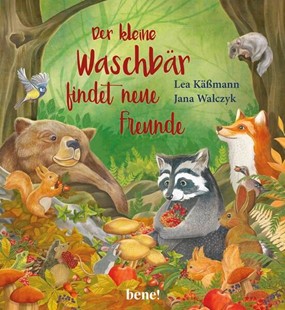 Bild von Käßmann, Lea: Der kleine Waschbär findet neue Freunde - ein Bilderbuch für Kinder ab 2 Jahren