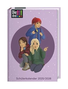 Bild von Die drei !!! Schülerkalender A5 2025/2026 - 17 Monate ab August 2025
