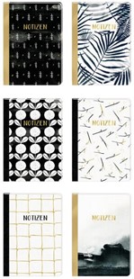 Bild von Notizhefte - All about black & white - DIN A5