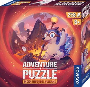 Bild von Adventure Puzzle In den Tiefen des Vulkans