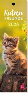 Bild von Groh Verlag (Hrsg.): Lesezeichenkalender 2026: Katzenfreunde