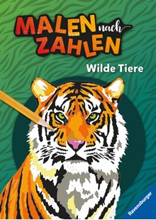 Bild von Coenen, Sebastian (Illustr.): Malen nach Zahlen - Wilde Tiere