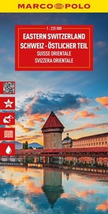 Bild von MARCO POLO Reisekarte Schweiz 02 Östlicher Teil 1:225.000. 1:225'000