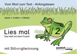 Bild von Wachendorf, Peter: Lies mal 2 (mit Silbengliederung) - Das Heft mit dem Frosch