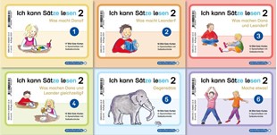 Bild von Langhans, Katrin: Ich kann Sätze lesen Teil 2 in Silbenschreibweise mit Dana und Leander