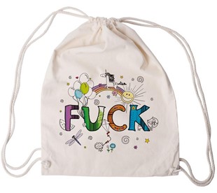 Bild von FUCK - Turnbeutel