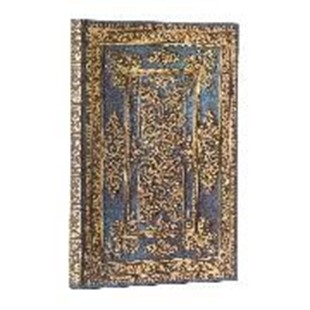 Bild von Paperblanks: Blue Luxe (Luxe Design) Midi Lined Hardback Journal (Elastic Band Closure)