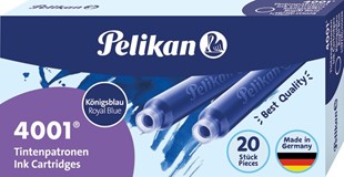 Bild von PELIKAN Tintenpatrone TP/20 blau 20 Stück