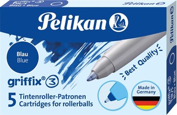 Bild von PELIKAN Patrone Griffix blau 5 Stück