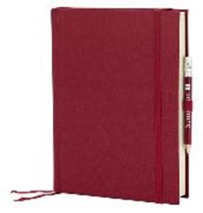 Bild von Notizbuch. Grand Voyage burgundy