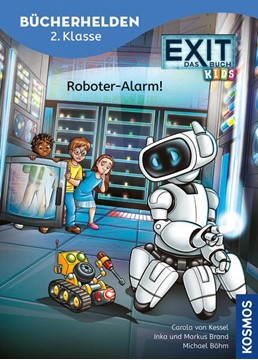 Bild von Brand, Inka: EXIT® - Das Buch, Bücherhelden 2. Klasse, Roboter-Alarm!