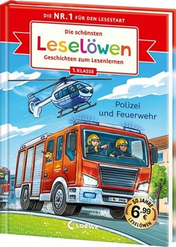 Bild von Die schönsten Leselöwen-Geschichten zum Lesenlernen - Polizei und Feuerwehr