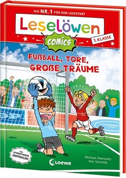 Bild von Petrowitz, Michael: Leselöwen Comics 1. Klasse - Fußball, Tore, große Träume