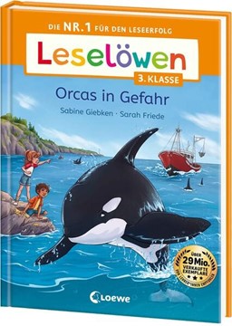 Bild von Giebken, Sabine: Leselöwen 3. Klasse - Orcas in Gefahr