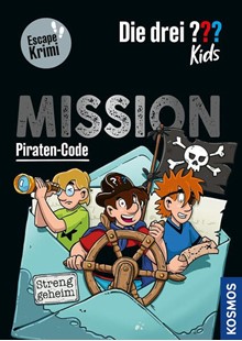 Bild von Schiefelbein, Nina: Die drei ??? Kids, Mission Piraten-Code