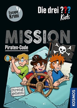 Bild von Schiefelbein, Nina: Die drei ??? Kids, Mission Piraten-Code