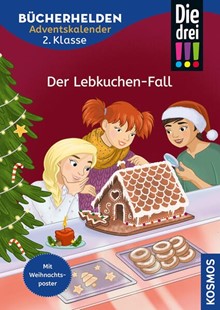 Bild von Scheller, Anne: Die drei !!!, Bücherhelden 2. Klasse, Adventskalender, Der Lebkuchen-Fall