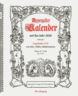 Bild von König, Christine (Hrsg.): Appenzeller Kalender 2026